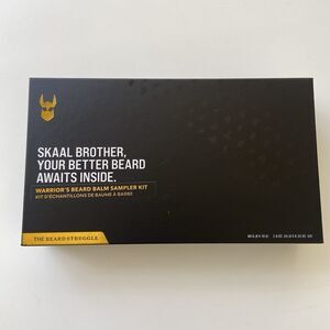 The Beard Struggle Beard Balm Sampler Kit Set of 8 Scents 8 x 10g Glass Jars